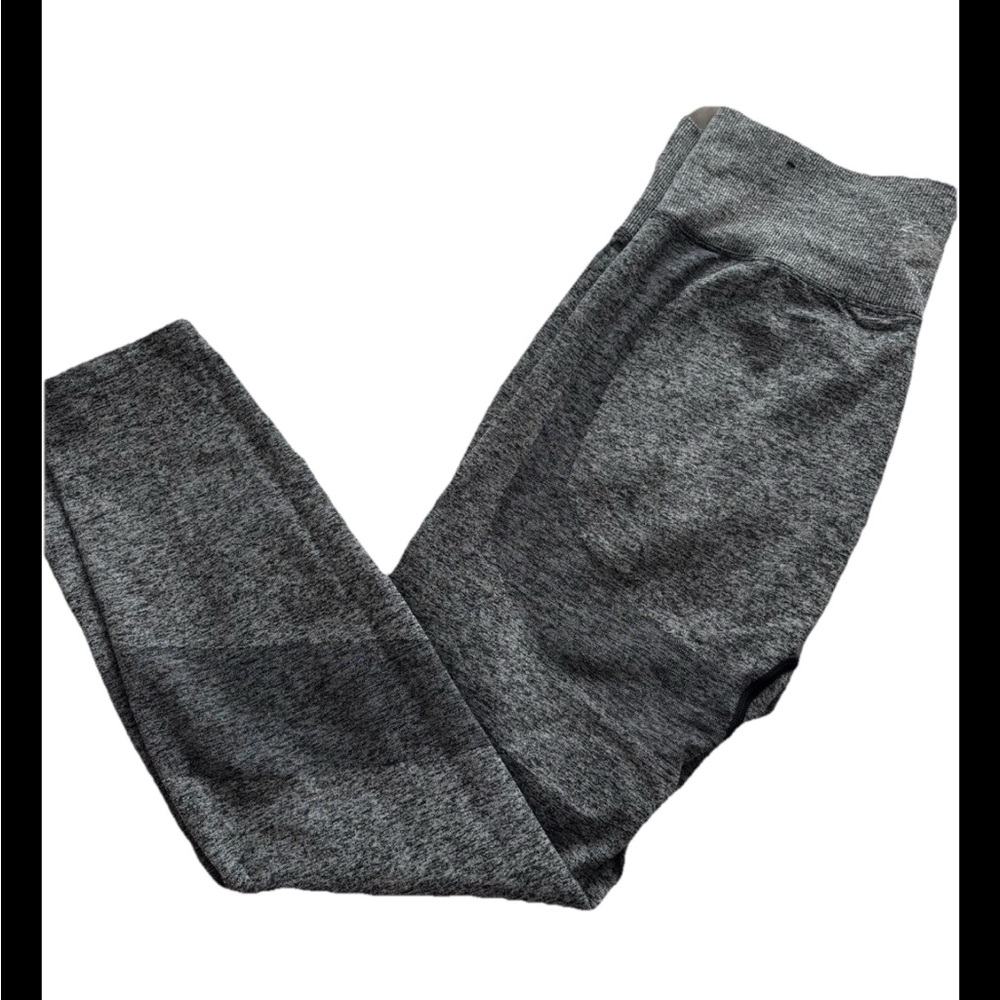 VS PINK High Rise Seamless Leggings Two Tone Charcoal Gray Women’s xl